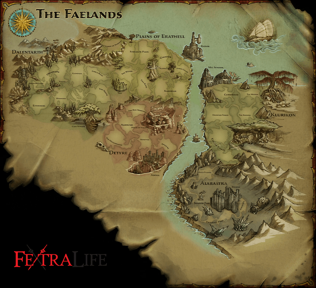 the faelands map koa wiki guide